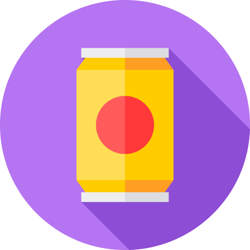 soda Flat Circular Flat icono