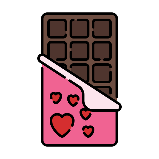 tafel schokolade Generic Outline Color icon
