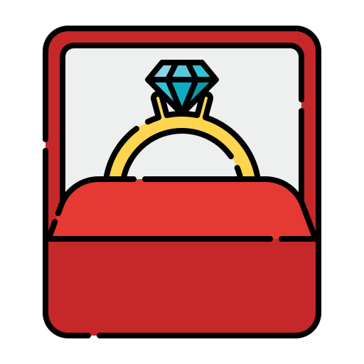 リングボックス Generic Outline Color icon