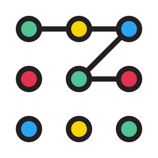 ロックパターン Vector Stall Lineal Color icon