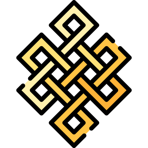 Endless knot Special Lineal color icon
