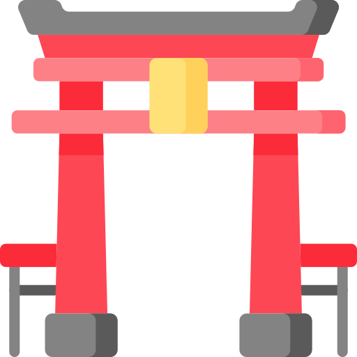 portão torii Special Flat Ícone