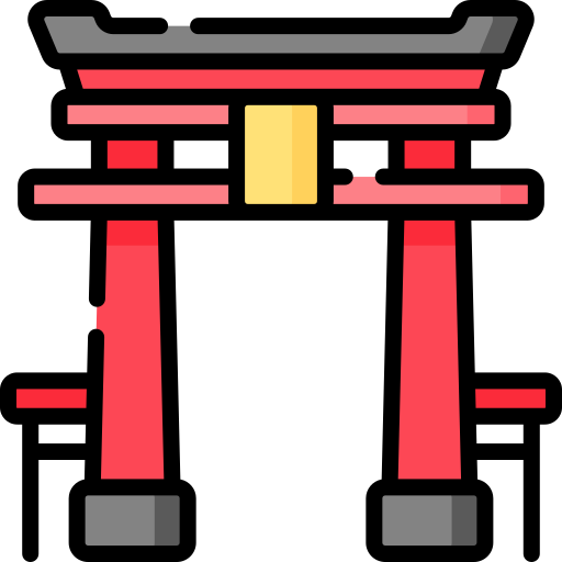 Torii gate Special Lineal color icon