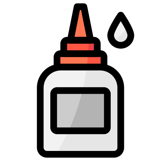 Glue Generic Outline Color icon
