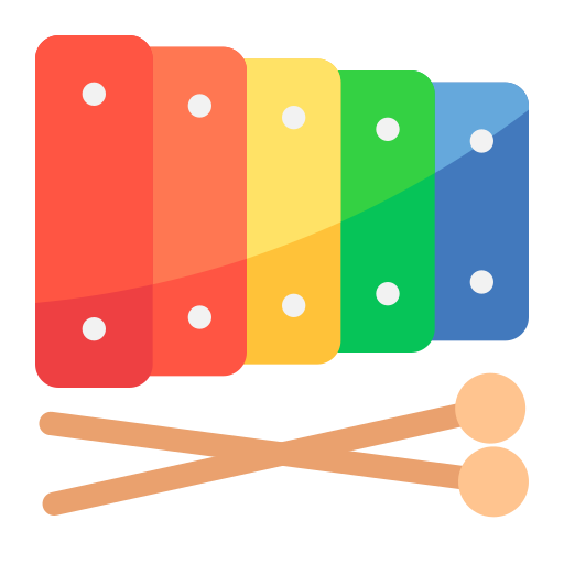 Xylophone Generic Flat icon