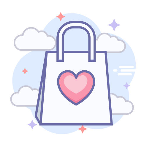 Gift bag Generic Rounded Shapes icon