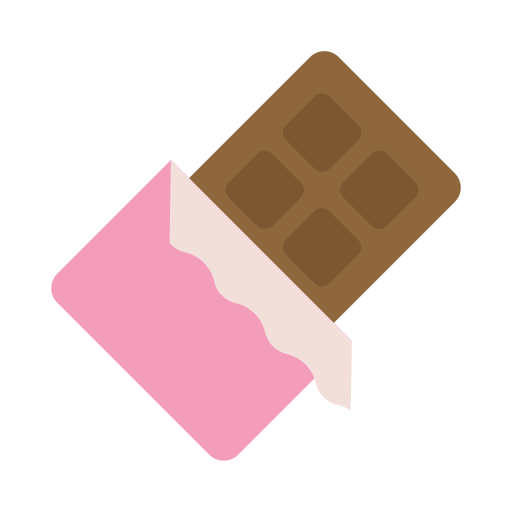 Плитка шоколада Generic Flat иконка