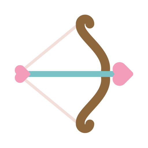 flecha de cupido Generic Flat icono