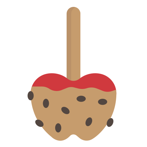 caramelo de manzana Generic Flat icono