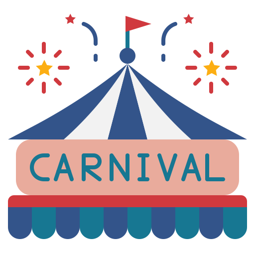 carnaval Generic Flat Ícone