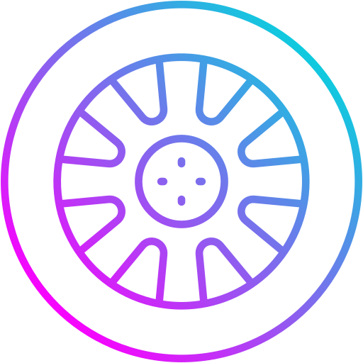 Tyre Generic Gradient icon