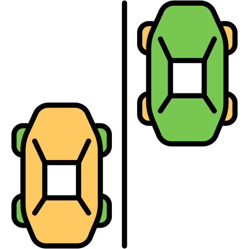 カーレース Generic Outline Color icon