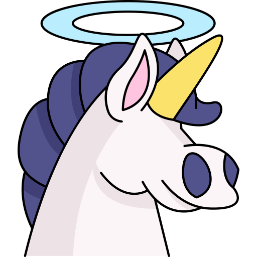 Angel Generic Thin Outline Color icon