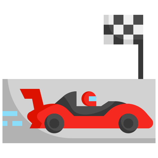 Car race Generic Flat icon