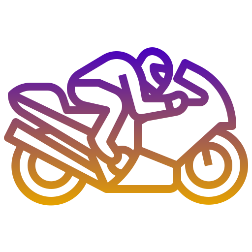 sporty motorowe Generic Gradient ikona