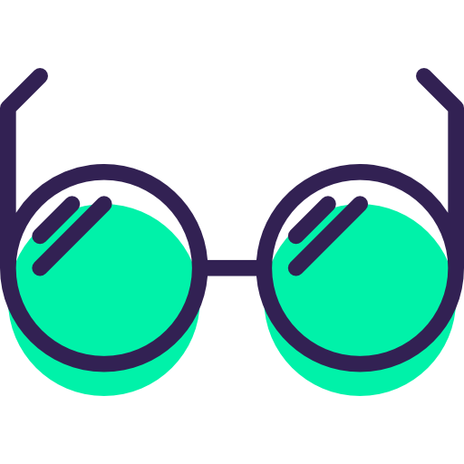 Eyeglasses Vitaliy Gorbachev Green Shadow icon