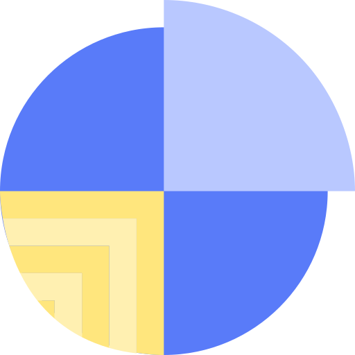 gráfico circular Vitaliy Gorbachev Flat icono