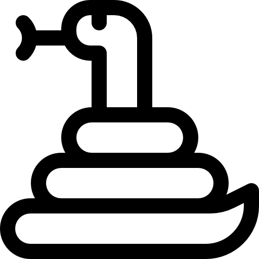 뱀 Basic Rounded Lineal icon