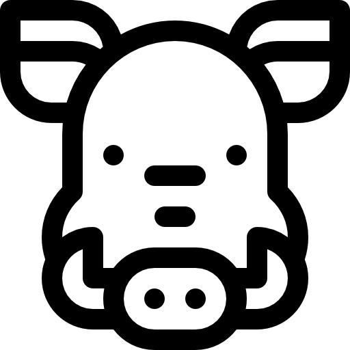 jabali Basic Rounded Lineal icono