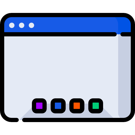 Browser Special Lineal color icon