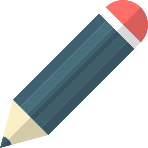 Pencil Stockio Flat icon