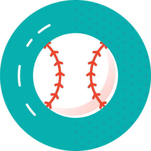 Бейсбол Stockio Flat иконка