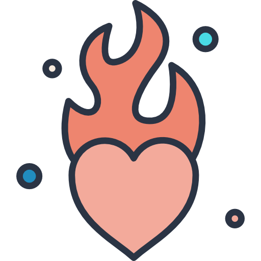 Сердце Stockio Lineal Color иконка