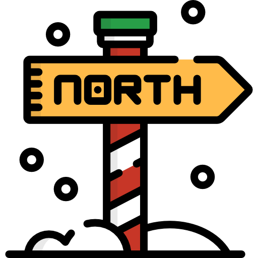 North pole Special Lineal color icon