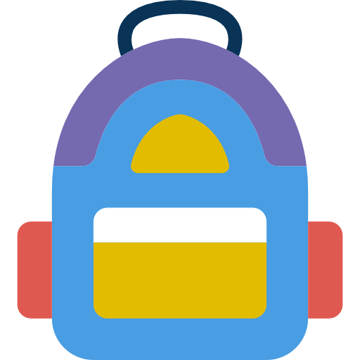 Backpack Stockio Flat icon