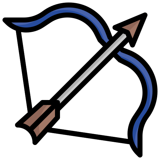 archer Generic Outline Color Icône