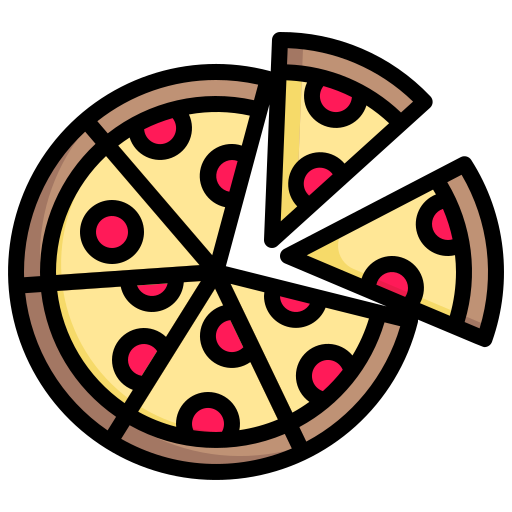pizza Generic Outline Color Ícone