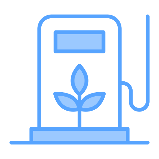 biobrandstof Generic Blue icoon