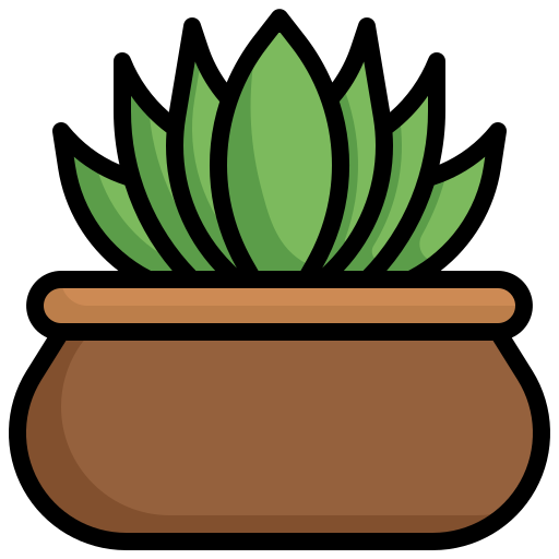 Succulent Generic Outline Color icon