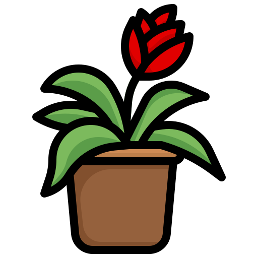 Urn plant Generic Outline Color icon