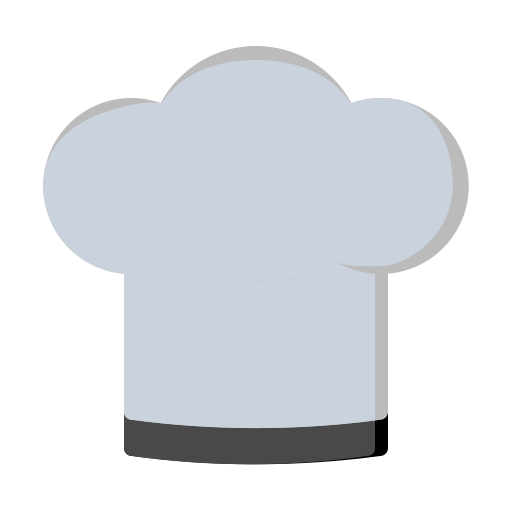 kapelusz kucharski Generic Flat ikona