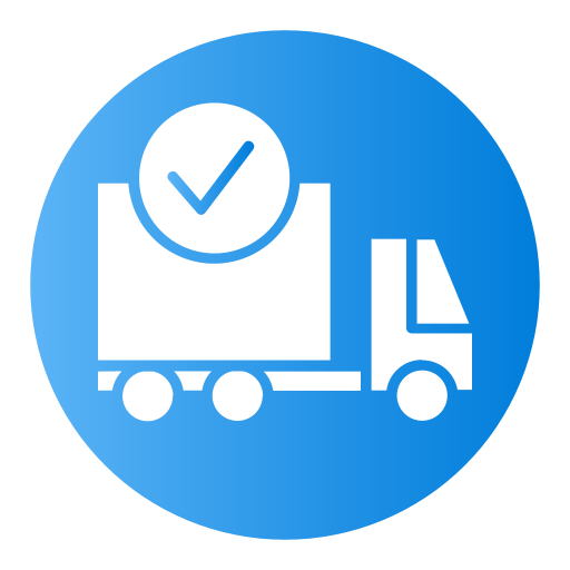 Delivery truck Generic Flat Gradient icon