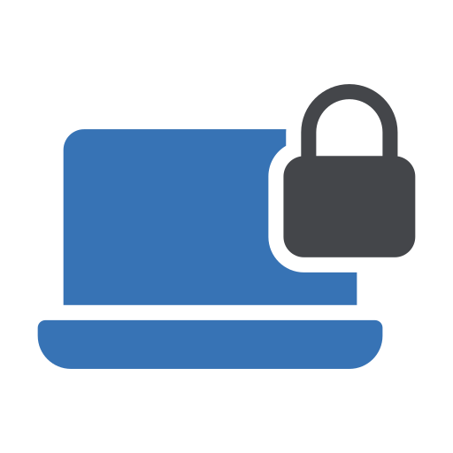 internet-sicherheit Generic Blue icon