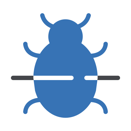 벌레 Generic Blue icon