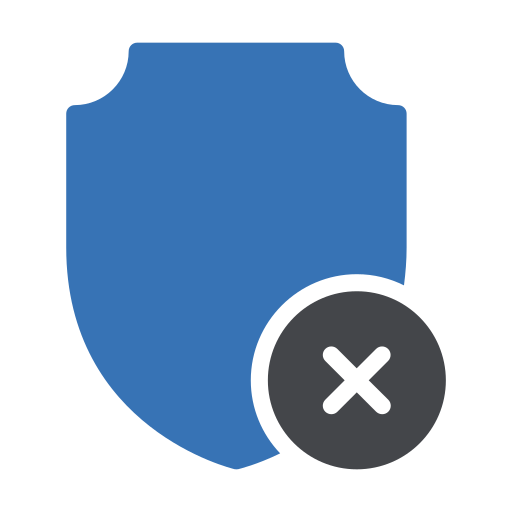 Cross Generic Blue icon