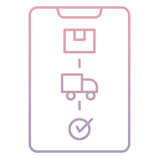 모바일 애플리케이션 Generic Gradient icon