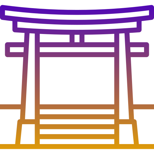 神社 Generic Gradient icon