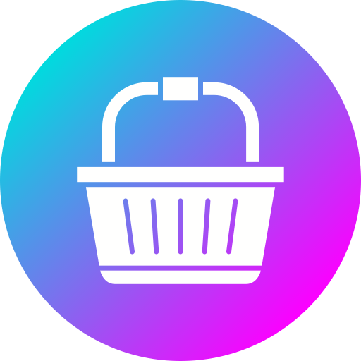 cesta de la compra Generic Flat Gradient icono