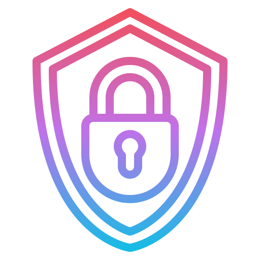 Privacy Iconixar Gradient icon