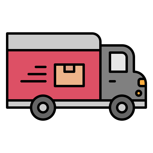 Delivery truck Generic Outline Color icon