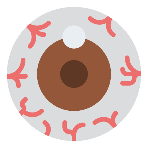 Eyeball Iconixar Flat icon