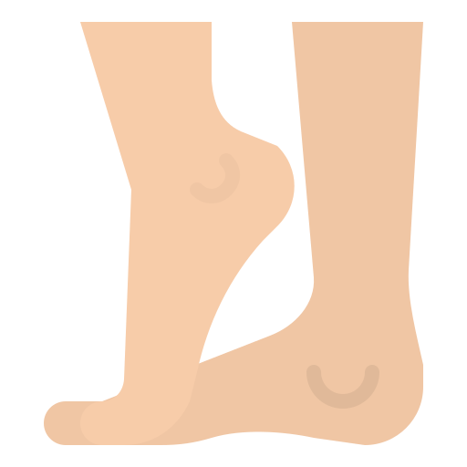 voeten Iconixar Flat icoon