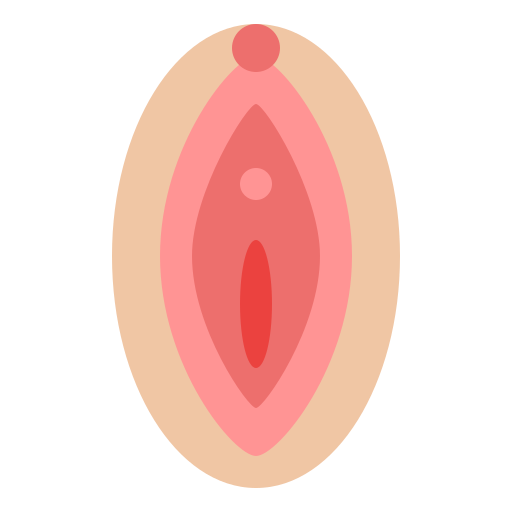 vagina Iconixar Flat icono