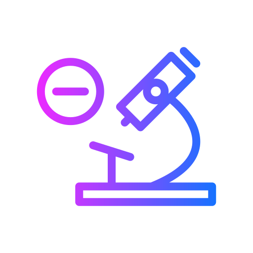 microscopio Generic Gradient icono