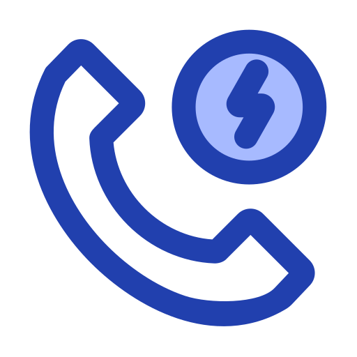 콜센터 Generic Blue icon