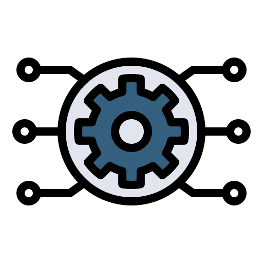 기술 Generic Outline Color icon